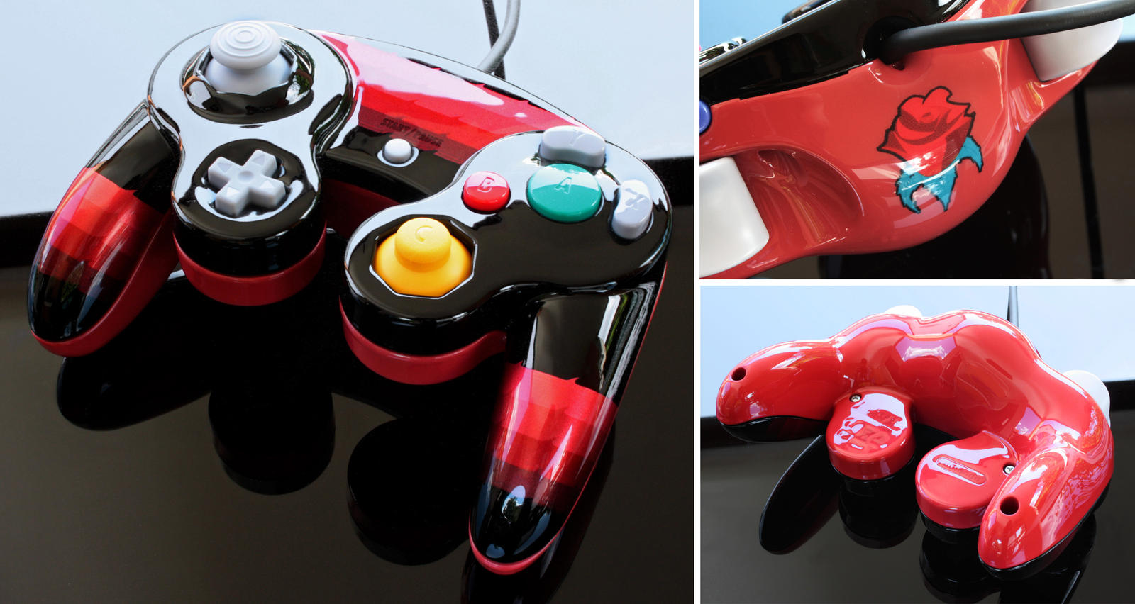 custom Gamecube controller by Zoki64 on DeviantArt