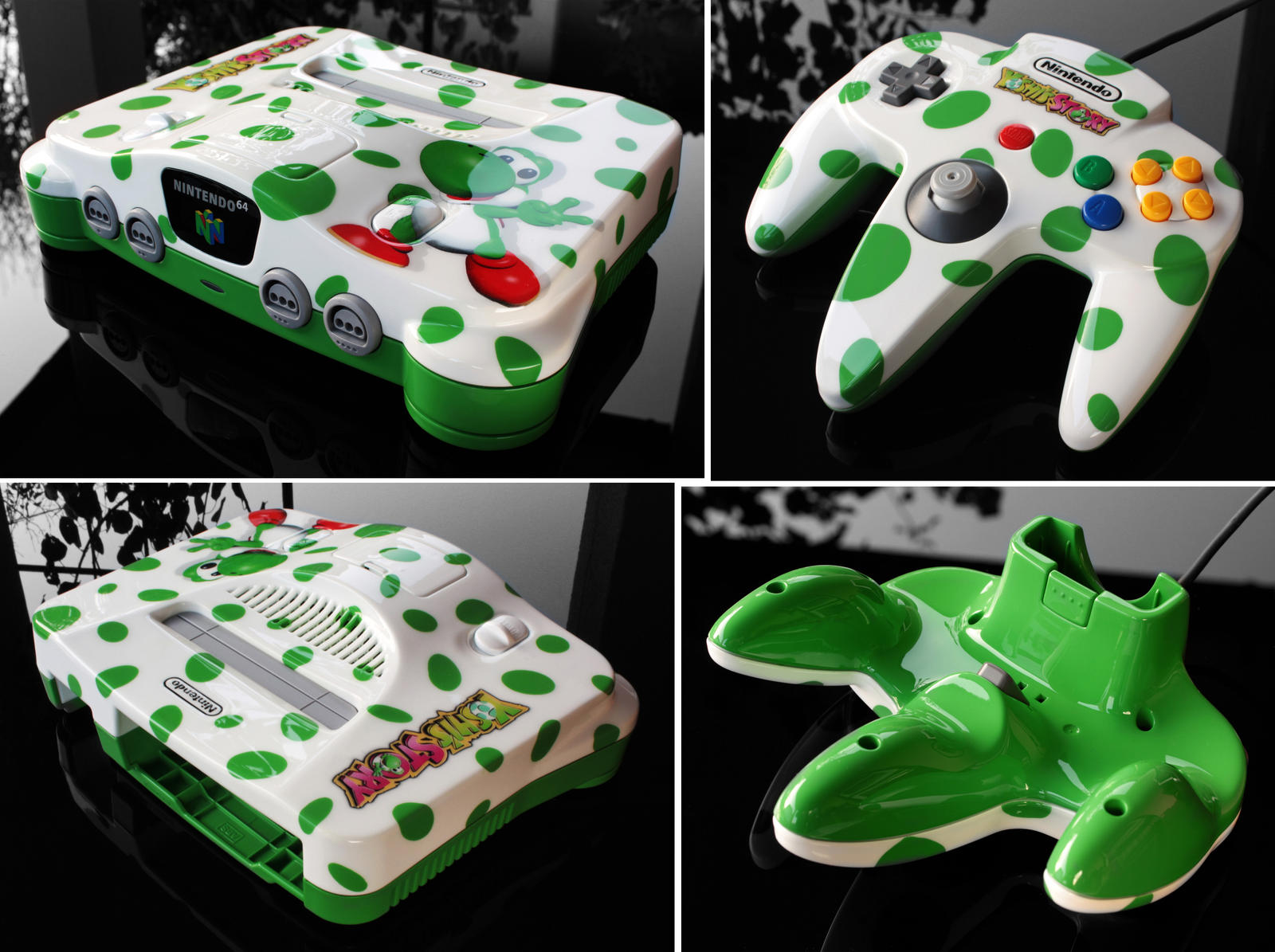 Yoshi Rig Model 64 custom Yoshis story N64 console by Zoki64 on DeviantArt