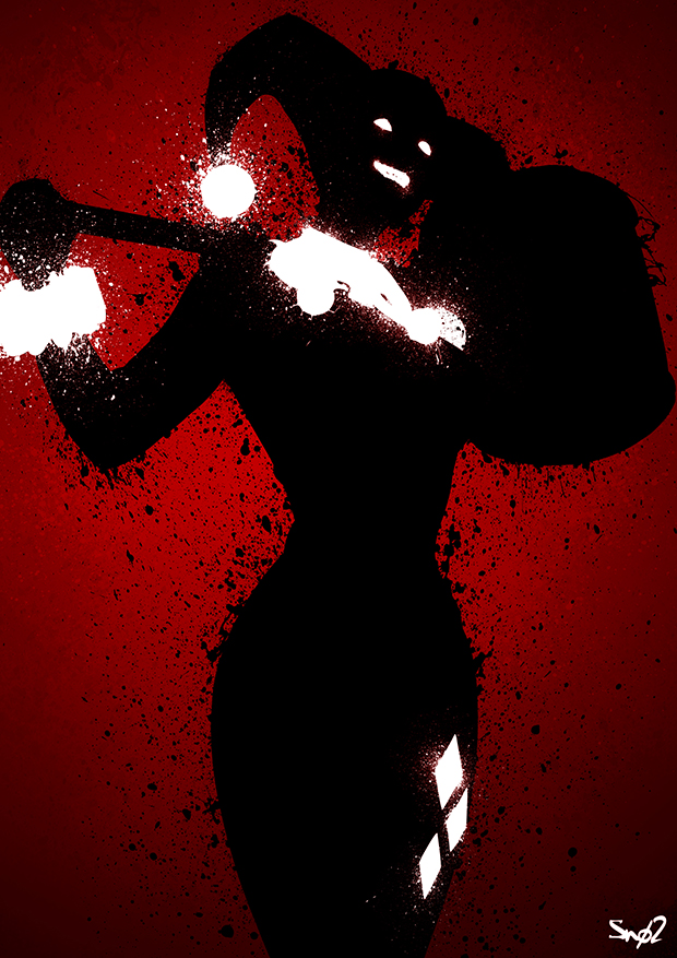 Shadow Of Harley Quinn