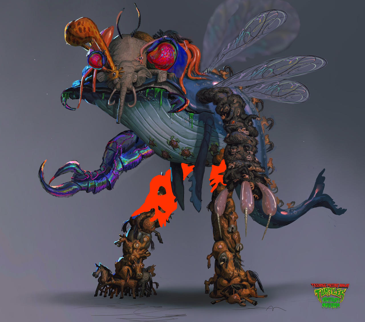 TMNT Mutant Mayhem Mega-Mutant Concept Art (Film) by ...