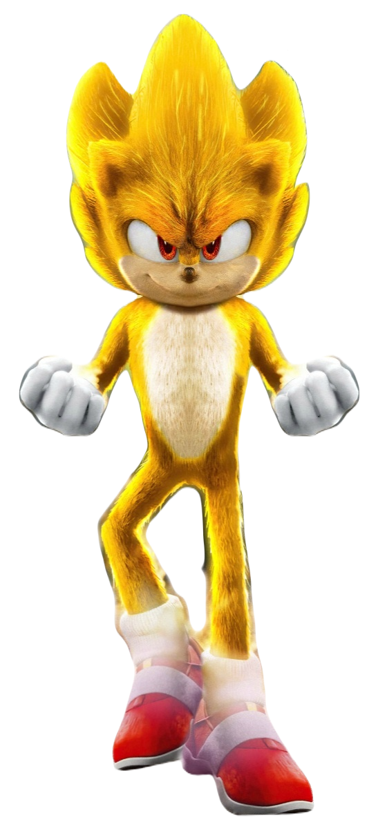 Sonic Movie 2 Super Sonic Official Fan Render 2 by JawlessArrowMagnet58 ...