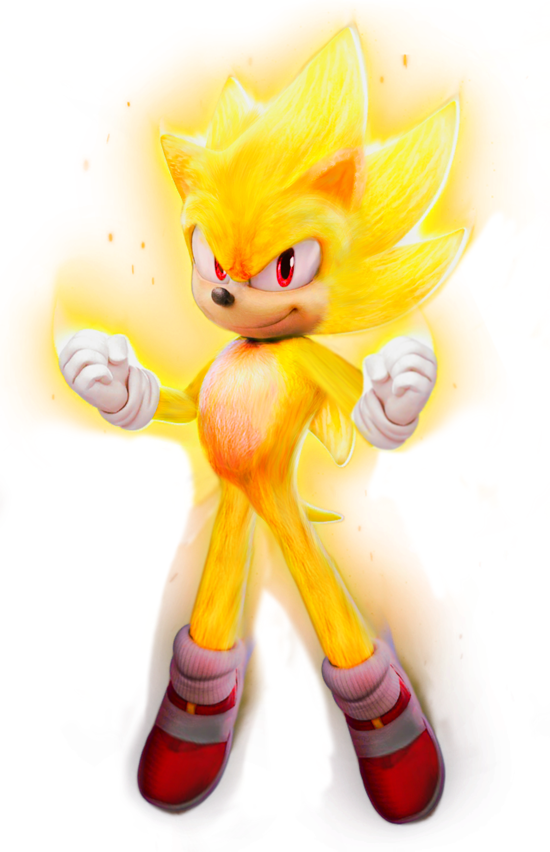 Movie Super Sonic Render Png Version 2 by JawlessArrowMagnet58 on ...