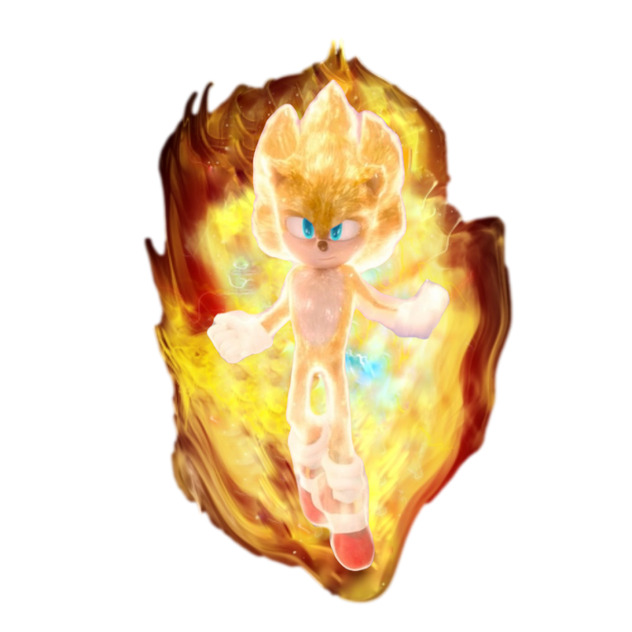 Super Sonic 2 (Movie Version) Render (New) by JawlessArrowMagnet58 on ...