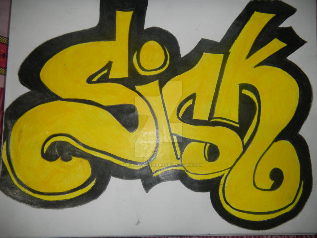 Sick graffiti by saraloveshardcore on DeviantArt