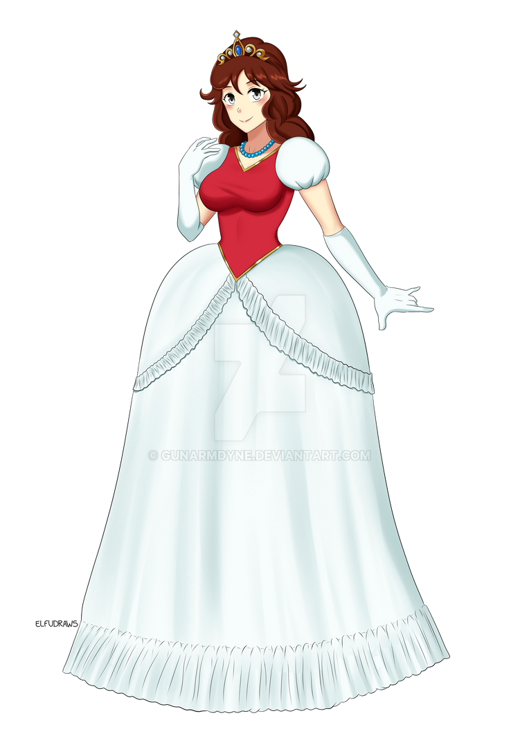 Princess Asana Dyana as Princess PrinPrin by elfudraws by GunarmDyne on DeviantArt
