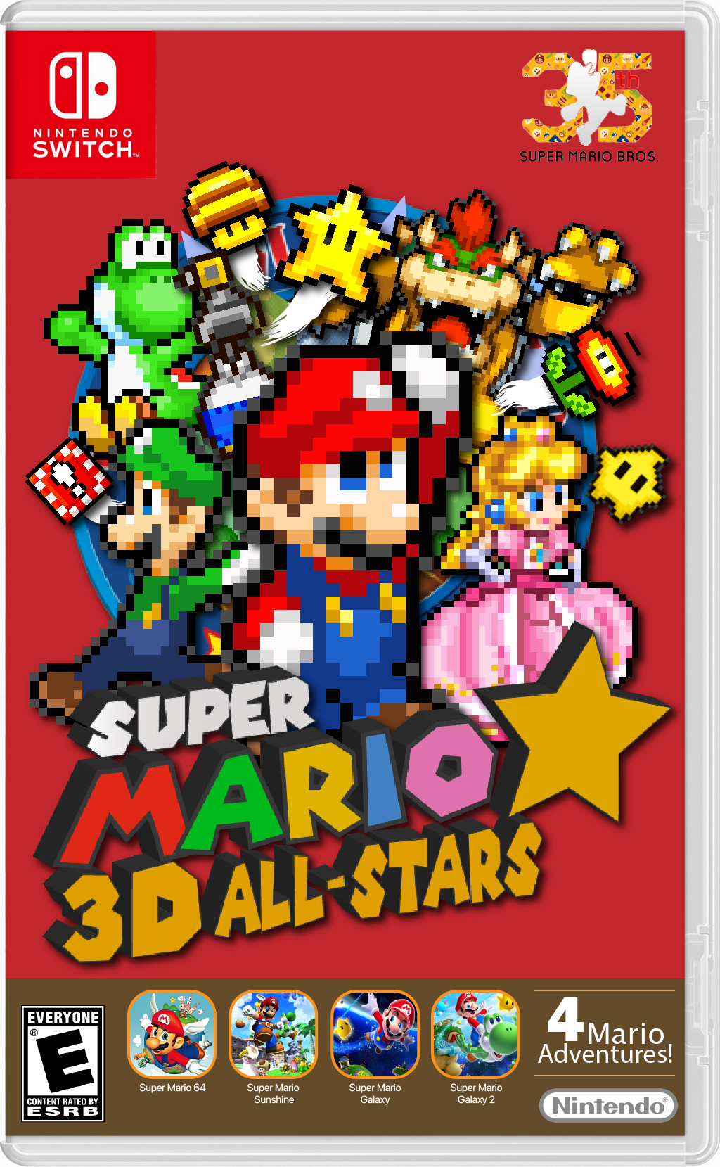 Nintendo switch 3d mario collection hotsell