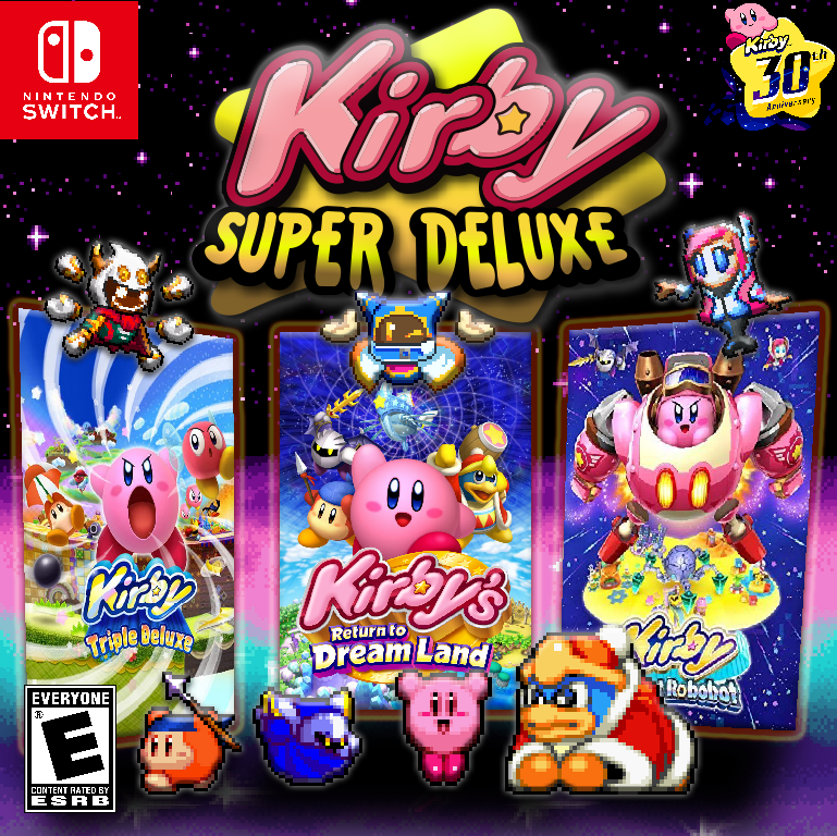 Kirby triple best sale deluxe switch