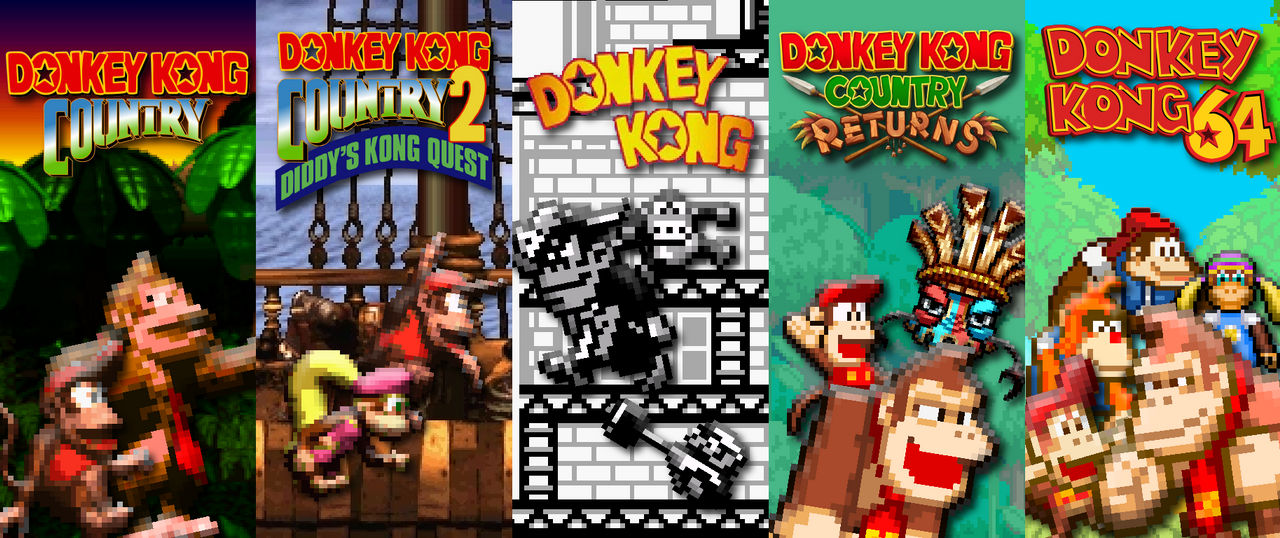 Favorite Donkey Kong Games By SarhanXG On DeviantArt favorite-donkey-kong-games-by-sarhanxg-on-deviantart