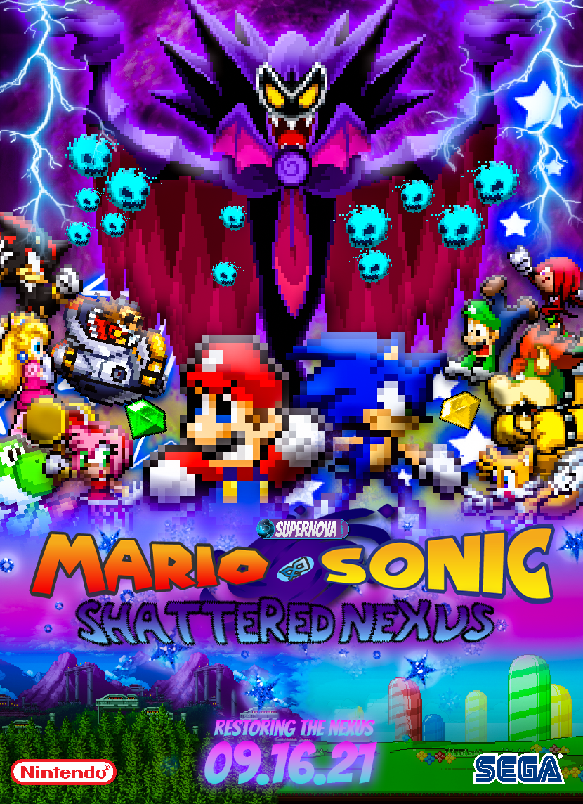 Sonic Chaos HD Title Screen WIP by sonicgen91 on DeviantArt