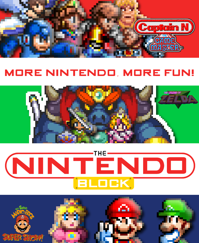 The Nintendo Block | 80s Time by SarhanXG on DeviantArt