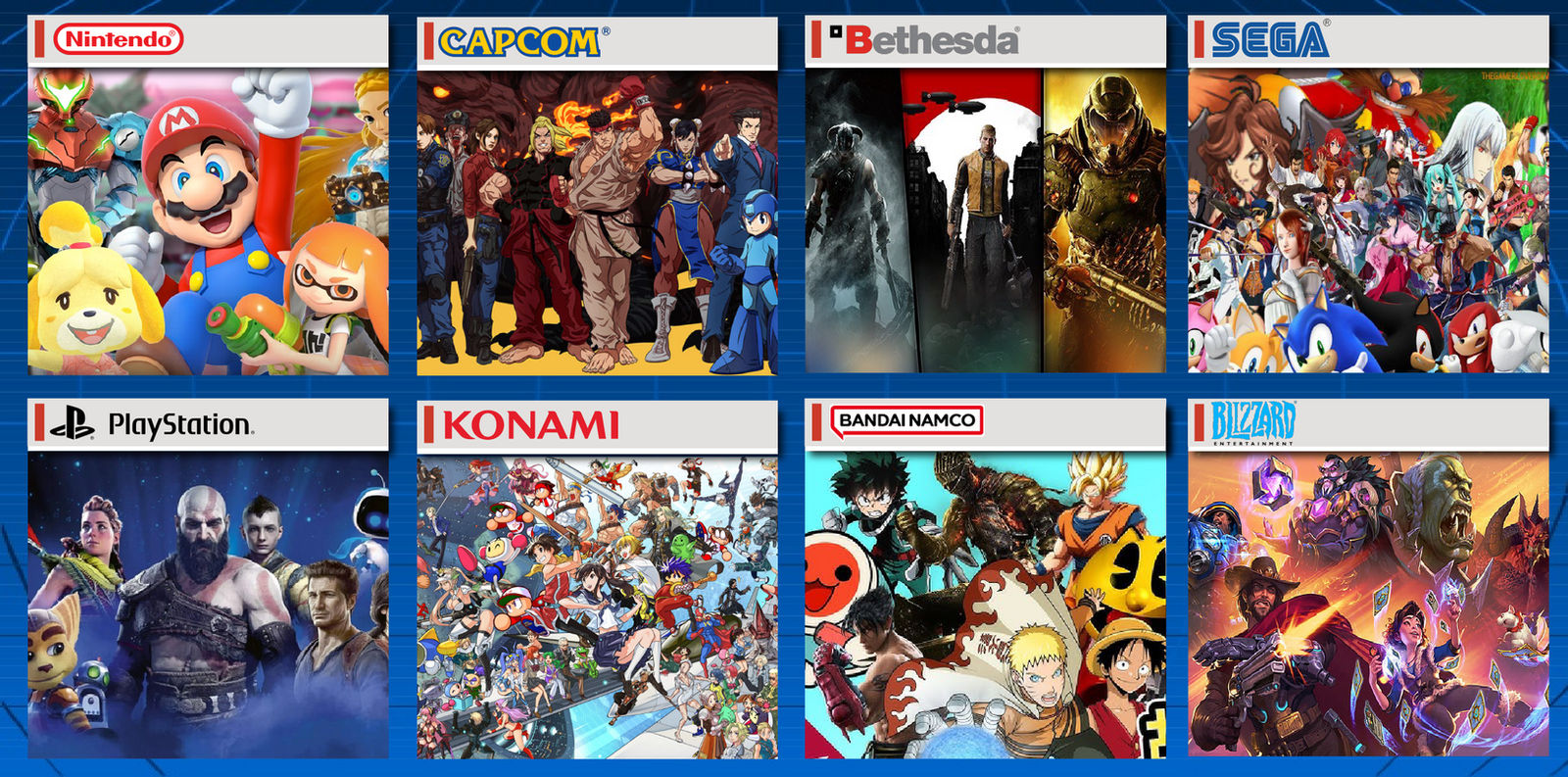 Favorite Game Companies by SarhanXG on DeviantArt