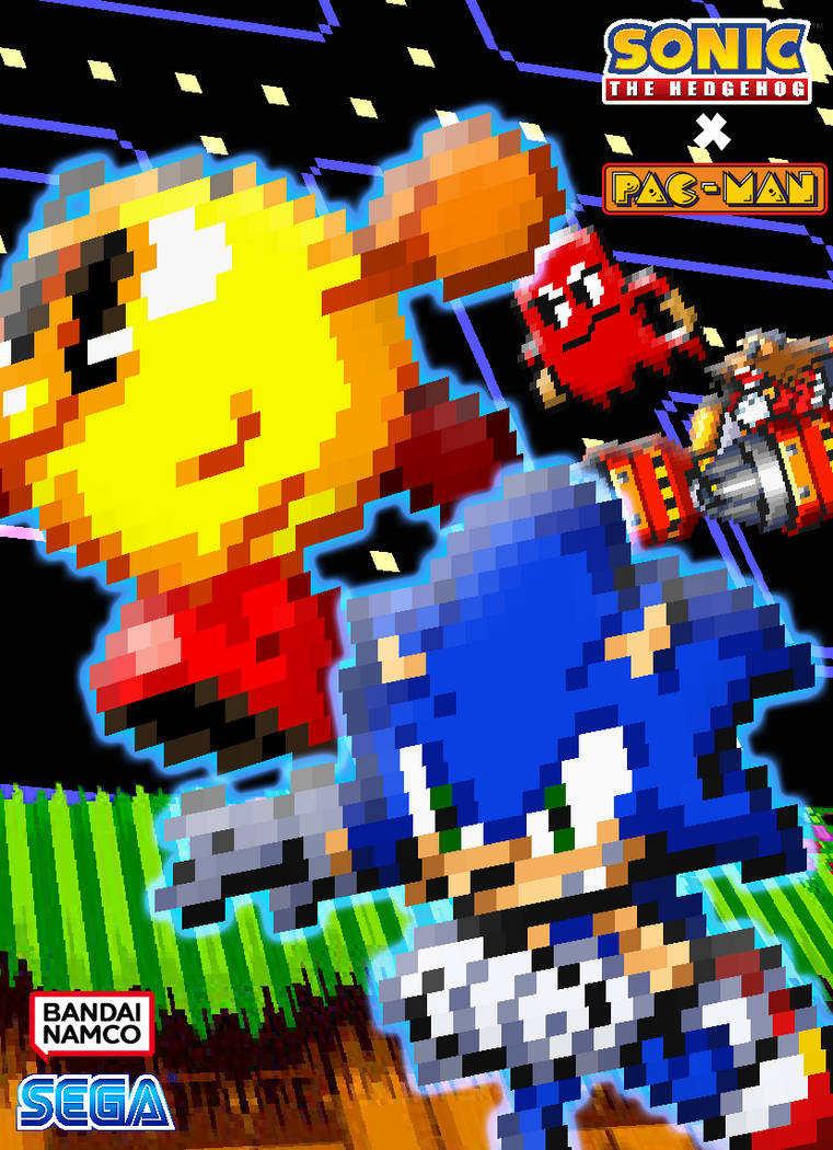 Sonic X Pac Man By Sarhanxg On Deviantart Sonic X Pac Man By Sarhanxg On Deviantart