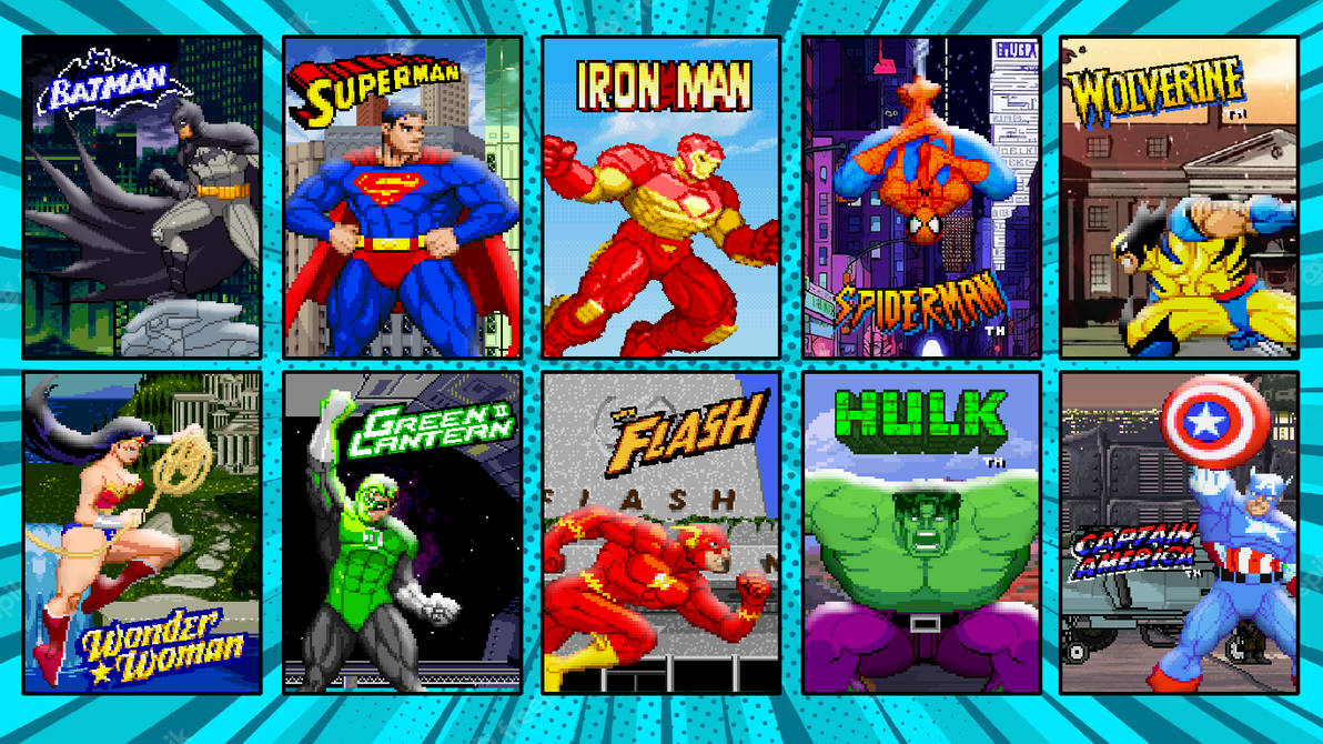 Favorite Superheroes by SarhanXG on DeviantArt