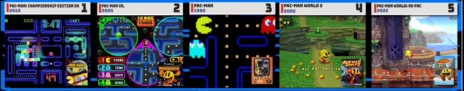 Favorite Pac-Man Games by SarhanXG on DeviantArt