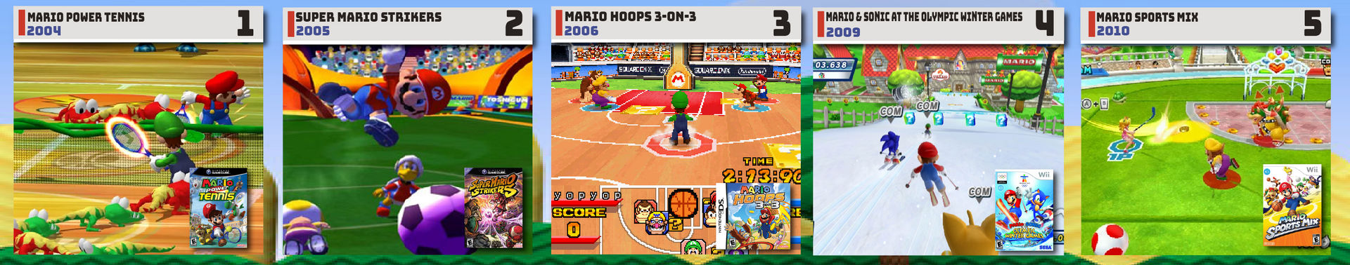 Favorite Mario Sports Games