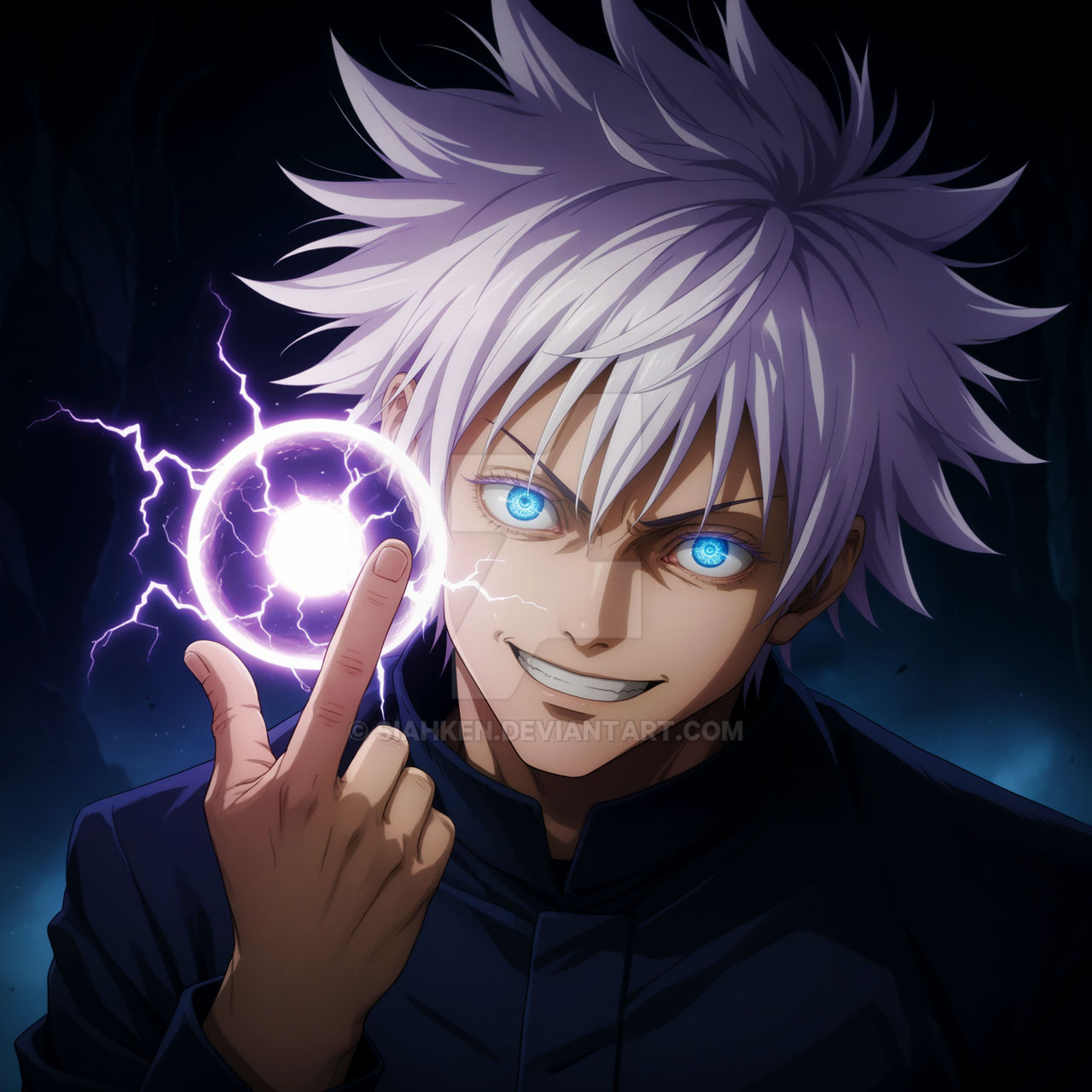 Gojo Satoru PFP by SiahKen on DeviantArt