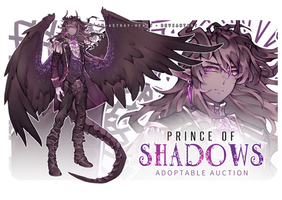 [HOLD] ADOPTABLE AUCTION #15 - Prince of Shadows