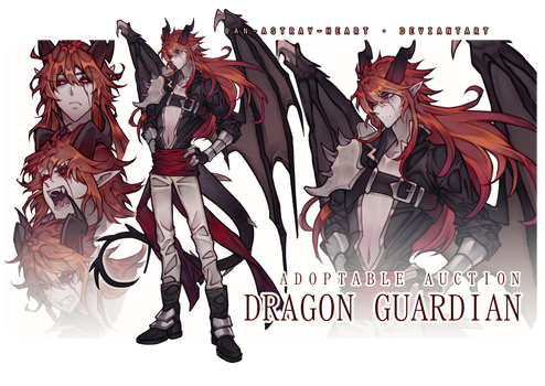 [CLOSED] ADOPTABLE AUCTION - Dragon Guardian
