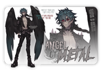 [CLOSED] ADOPT AUCTION - Angel of Metal by Darchangelo