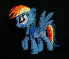 LEGO Rainbow Dash by Oilyvalves