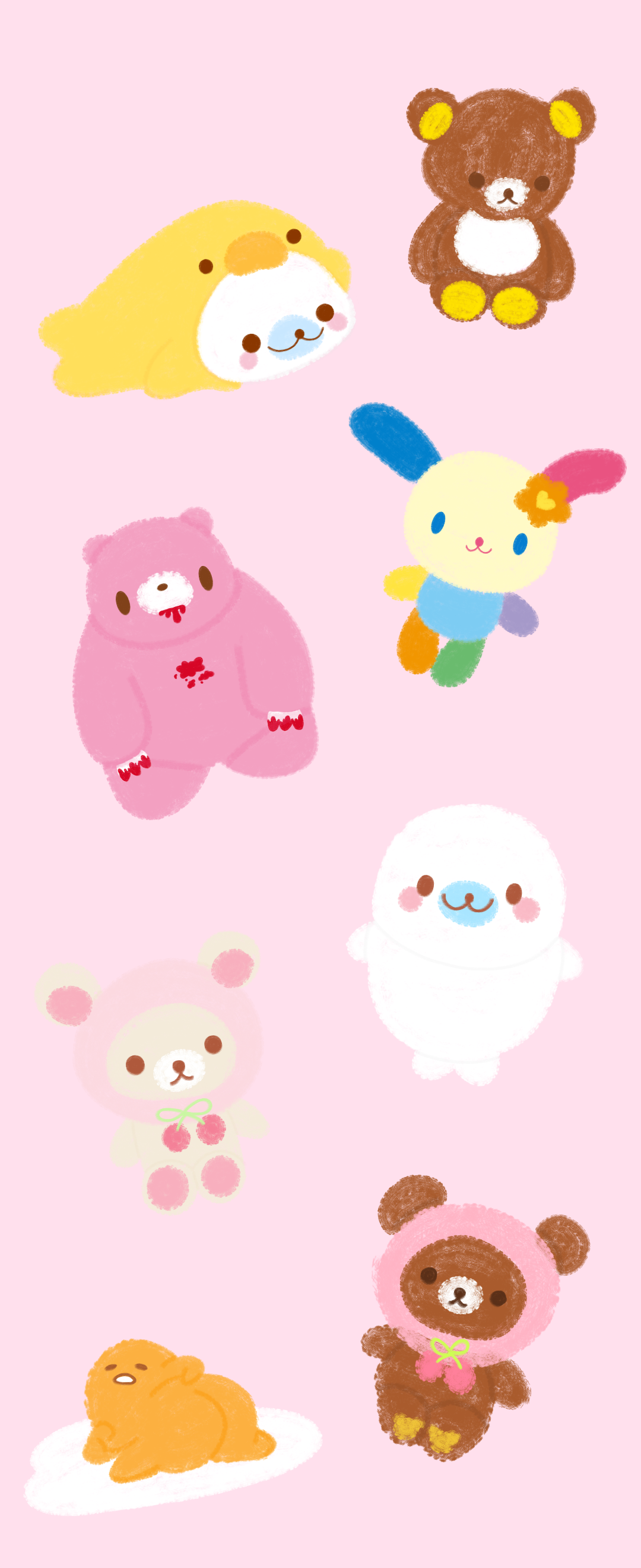 Plushie Wallpaper