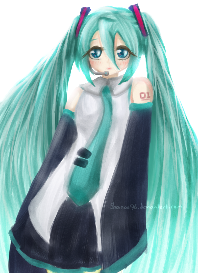 Miku Hatsune [Speed Paint]