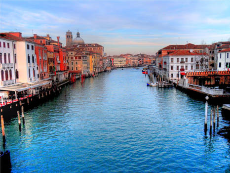 Grand canal , Venice