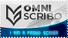 OS Stamp - I am a proud Scriba