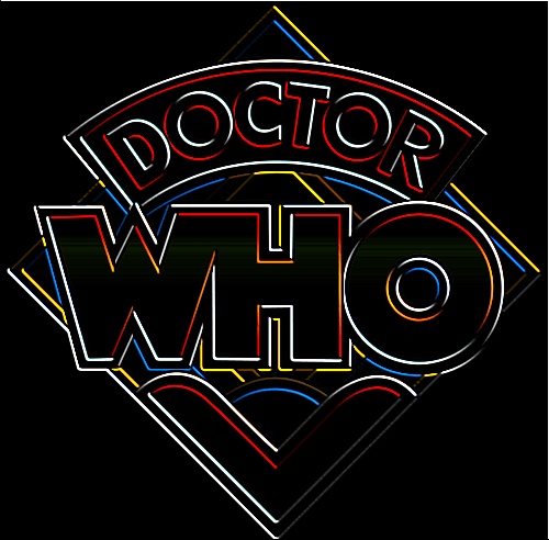 Doctor Who 70s Logo NEON