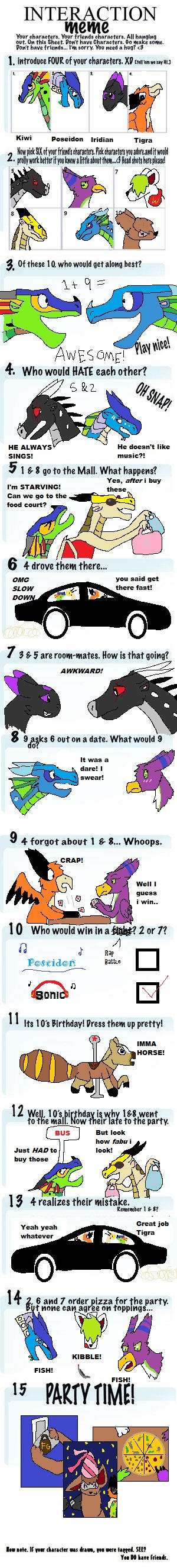 Interaction MEME by Jomadis on DeviantArt