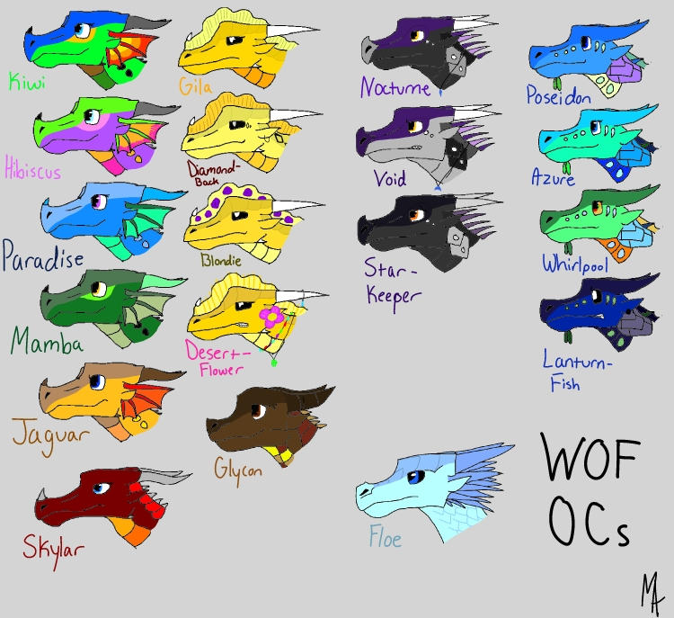 WOF OCs by Jomadis on DeviantArt