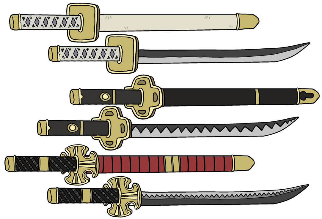 Zoro S Swords By Jomadis On Deviantart Zoro S Swords By Jomadis On Deviantart