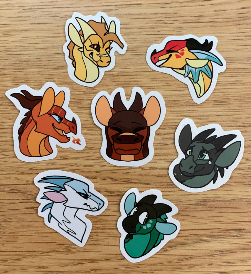 Jade Rabbit Sticker Jade Winglet Sticker Pack by Jomadis on DeviantArt