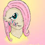 Fluttershy- Anime girl version!