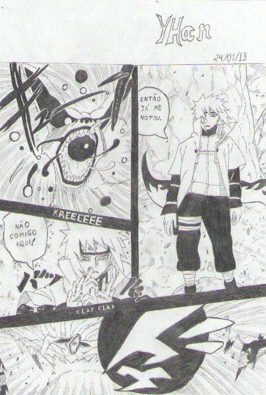 Desenhos de Namikaze Minato - Como desenhar Namikaze Minato passo