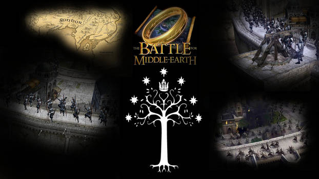 LOTR BFME GONDOR WALLPAPER