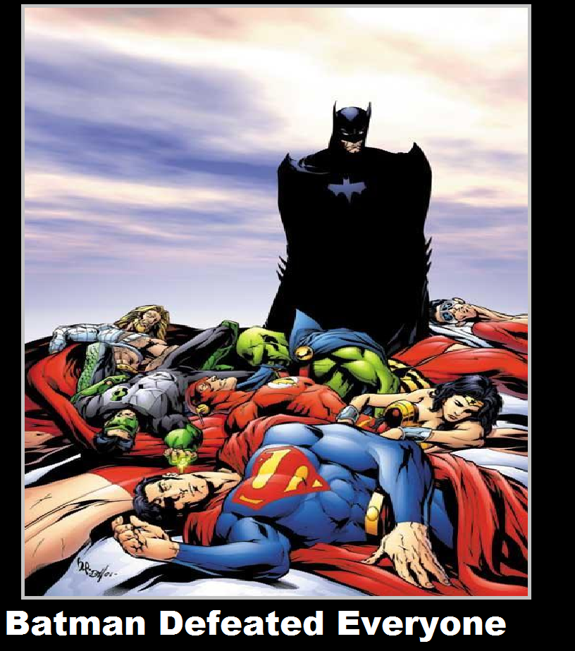 Batman Getting Defeated Batman Defeated Everyone by MagicalKeyPizzaDan on DeviantArt