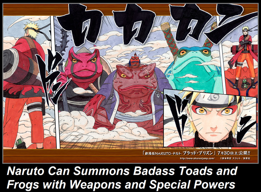 Naruto Toad Summoner | Naruto Summoning Animals List – FZPY