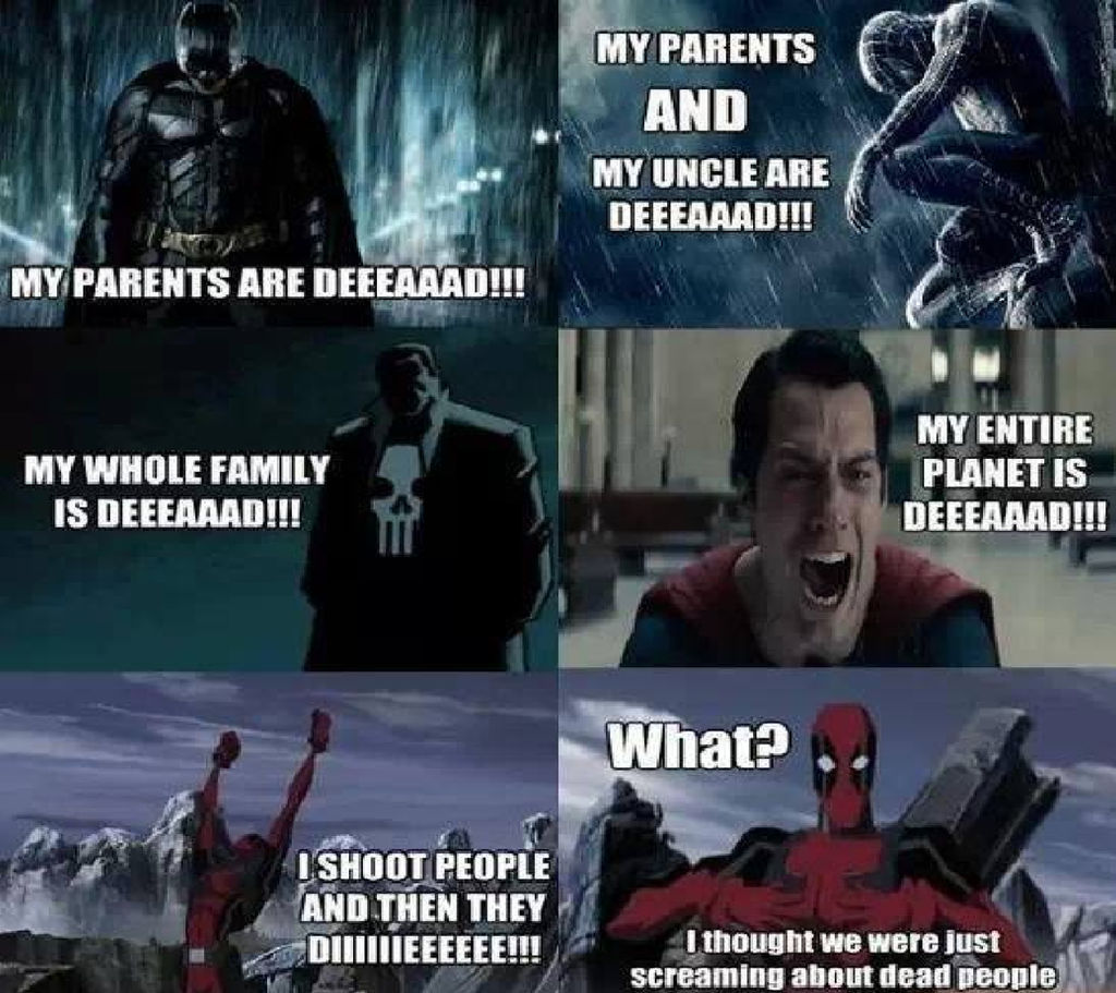 Deadpool is Only One Don,t Have Family