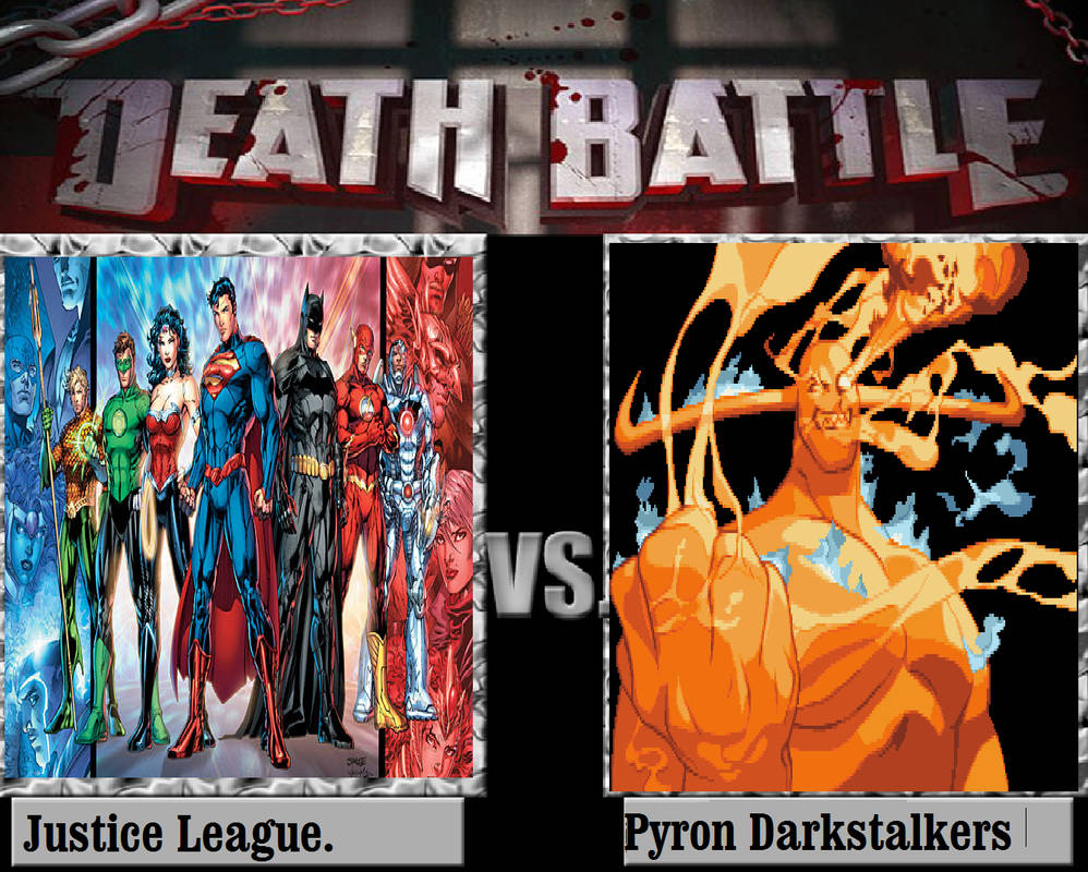 Pyron Vs Justice League Vs Pyron from Darkstalkers by MagicalKeyPizzaDan on ...