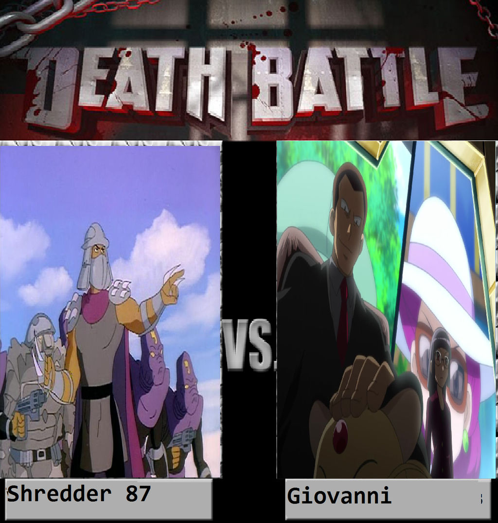 Shredder From Tmnt 87 Vs Giovanni From Pokemon