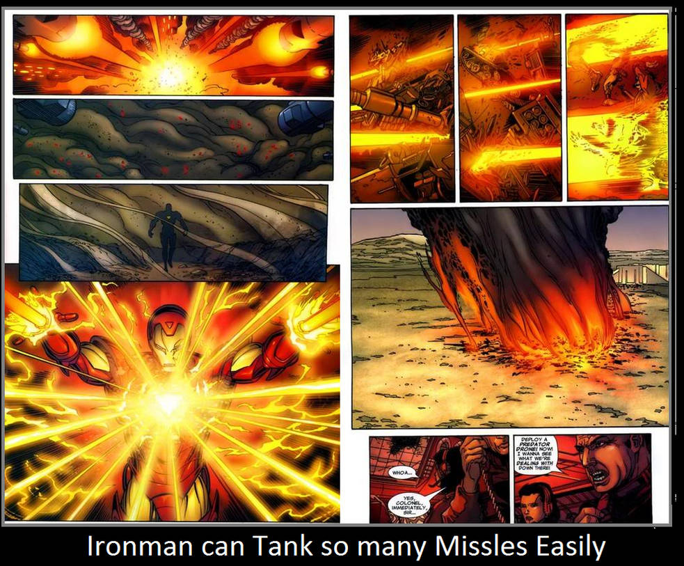 Iron Man Shooting Many Rockets Ironman Tank so many Missles Easily by MagicalKeyPizzaDan on DeviantArt