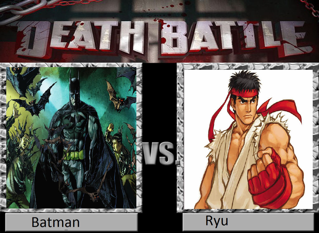 Batman vs Ryu by MagicalKeyPizzaDan on DeviantArt