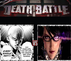 One Punch Man vs Bayonetta