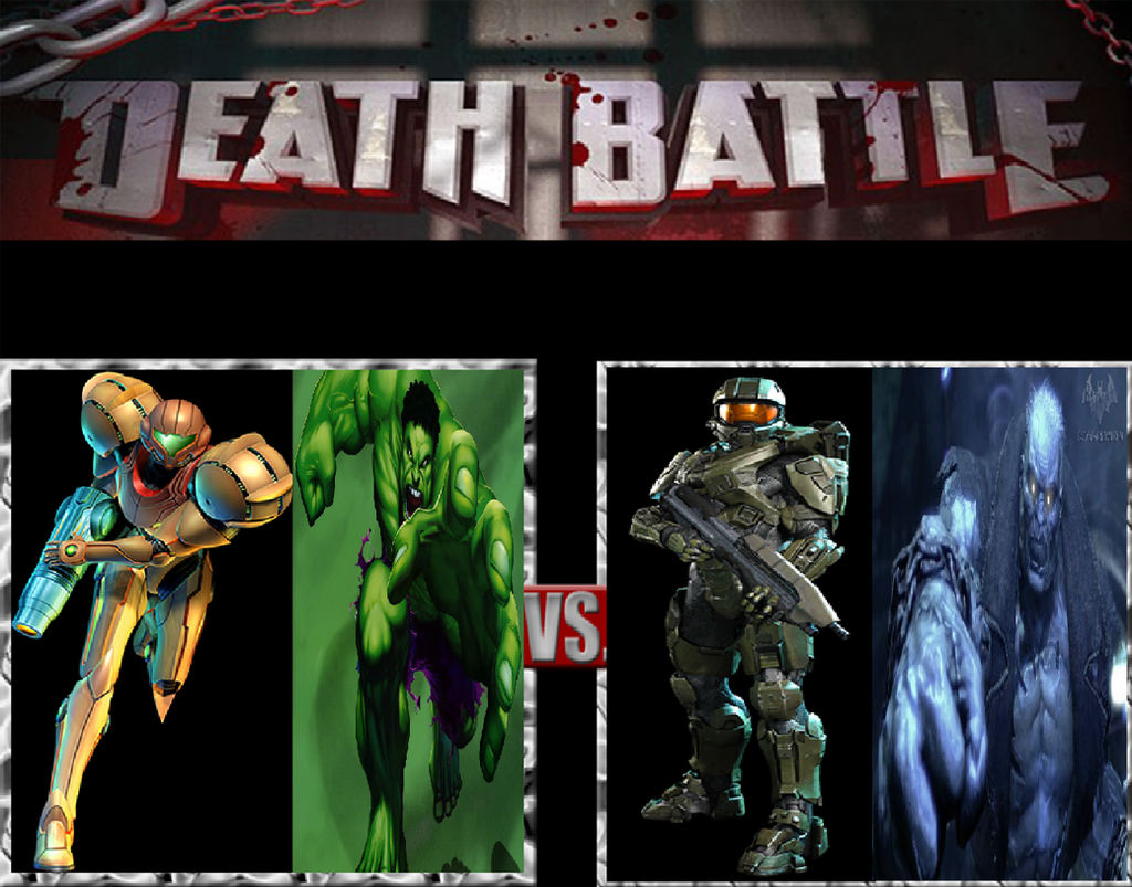 Samus And Hulk Vs Master Chief And Solomon Grundy By