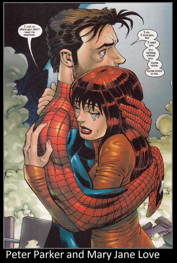 Peter Parker and Mary Jane Love by MagicalKeyPizzaDan on DeviantArt