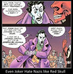 Even Joker Hate Nazis Like Red Skull