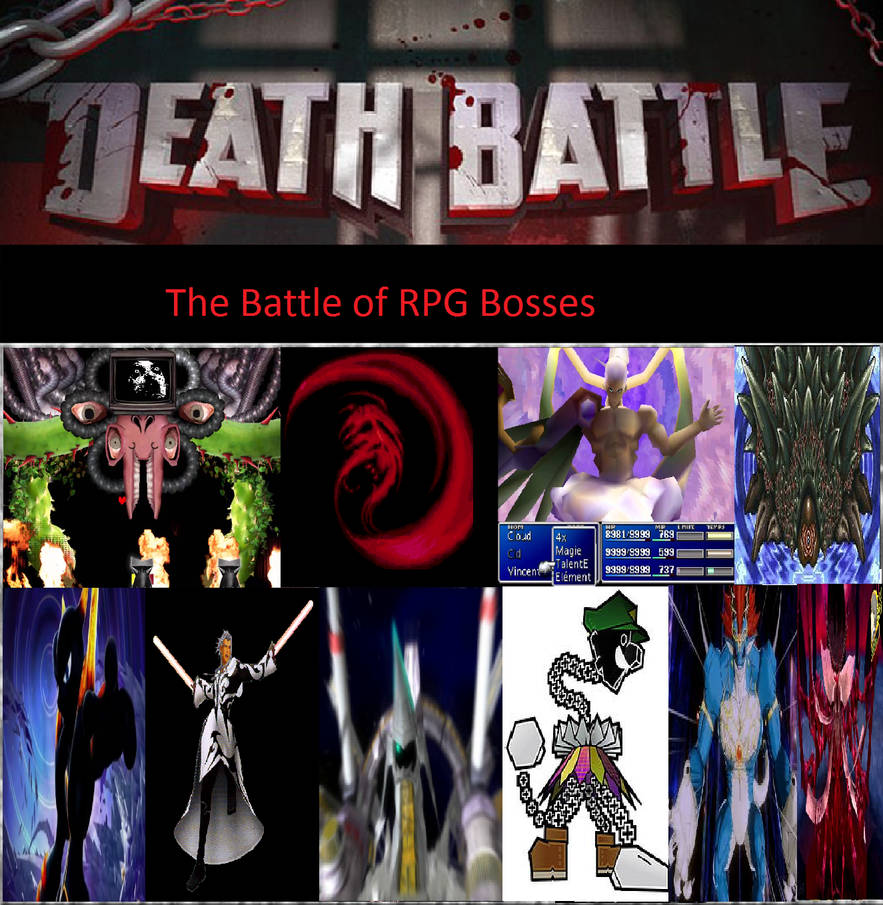 The Battle of RPG Bosses by MagicalKeyPizzaDan on DeviantArt