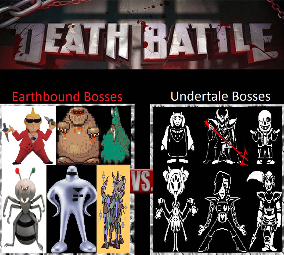 Earthbound Vs Undertale Bosses by MagicalKeyPizzaDan on DeviantArt