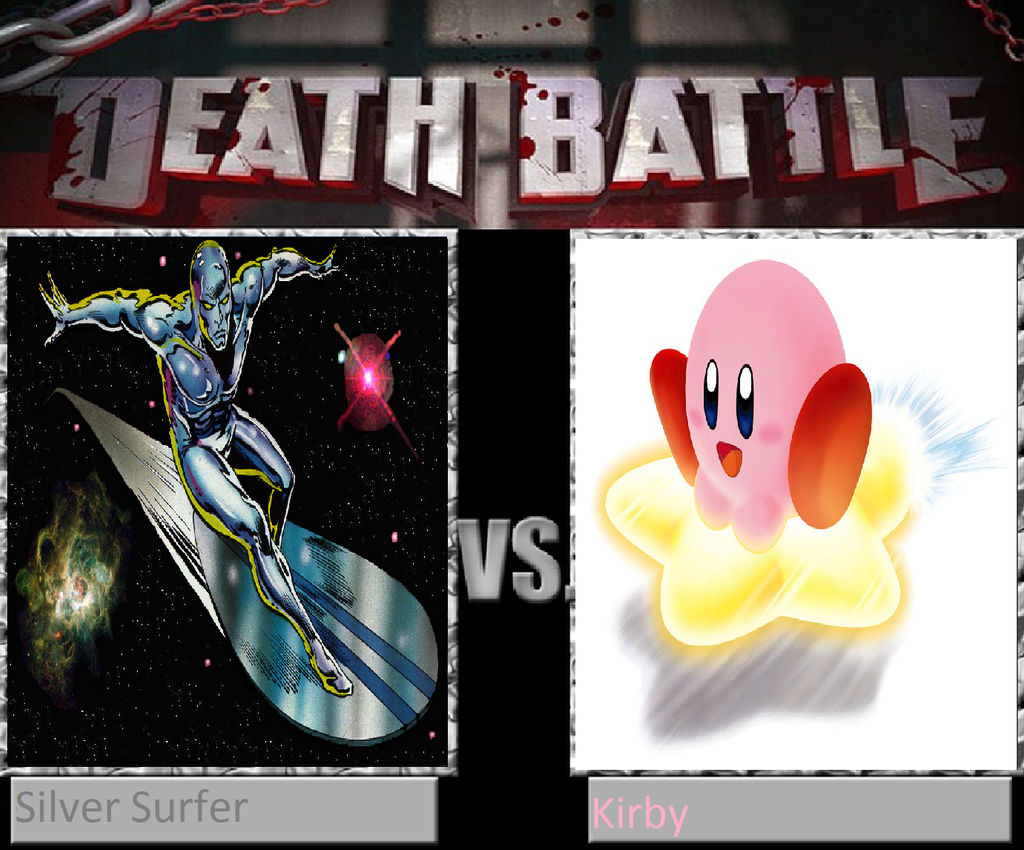 Silver Surfer vs Kirby by MagicalKeyPizzaDan on DeviantArt